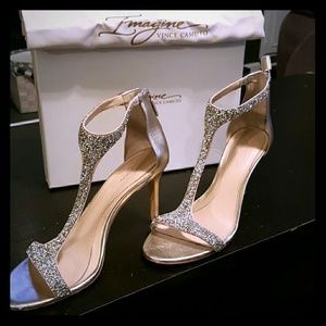 Vince Camuto Gold Pumps