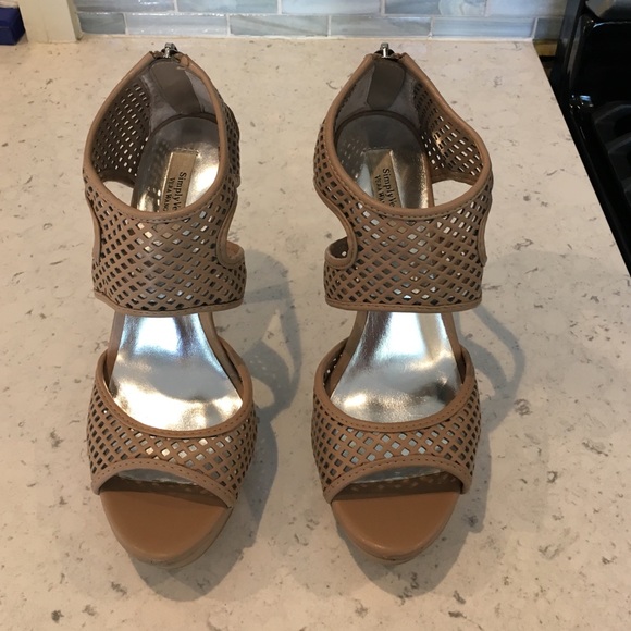 Nude colored heels
