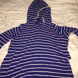 Polo by Ralph Lauren striped thermal sweatshirt