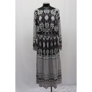 Free people Lady Long Sleeve Print Ivory Combo