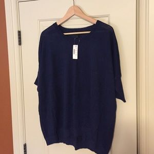 Medium Dark Blue Cozy "J. Crew" Shirt