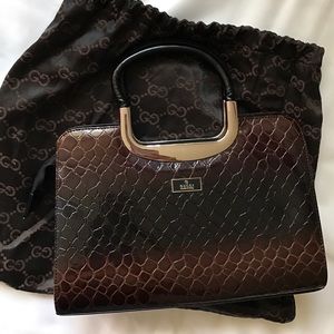 GUCCI Brown Snake Purse