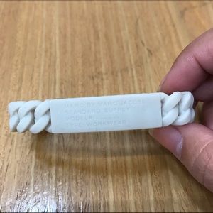 Marc by Marc Jacobs rubber bracelet