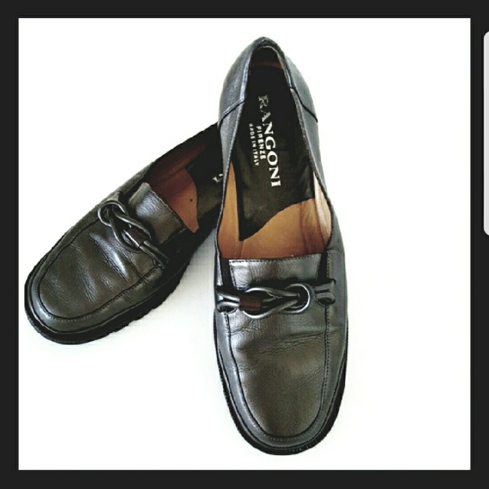 🌟❤️Host Pick RANGOON Firenze Olive Leather Shoe.