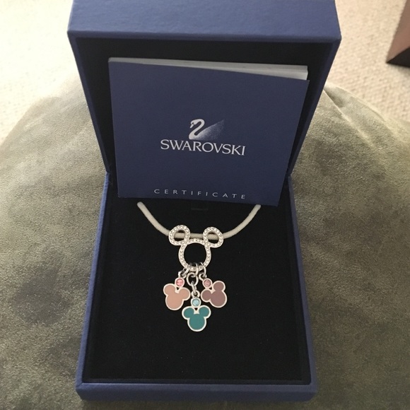 Swarovski Mickey Mouse necklace