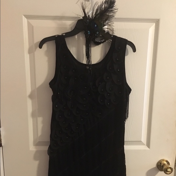 L Flapper Girl Costume