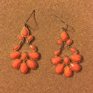 Orange Earrings