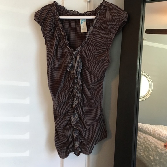 V neck sleeveless top from Anthropologie