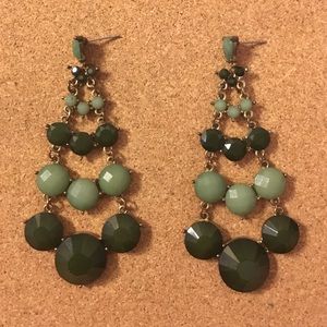 Jade Green Earrings