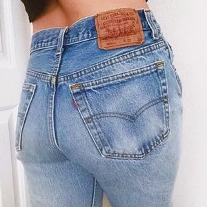 Vintage Perfectly worn in LEVI's 501 jeans