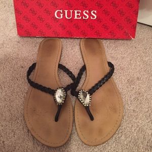 Guess? Leather sandal