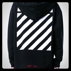 Off-White Fall 2016 Nebraska Hoodie black L