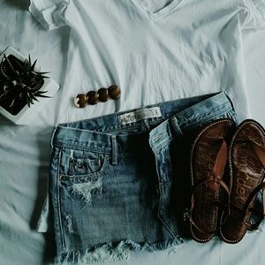 Hollister Denim Mini Skirt