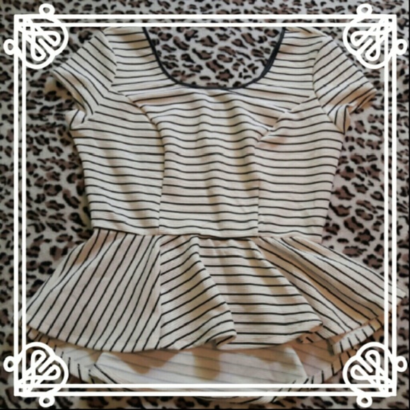 PEPLUM TOP