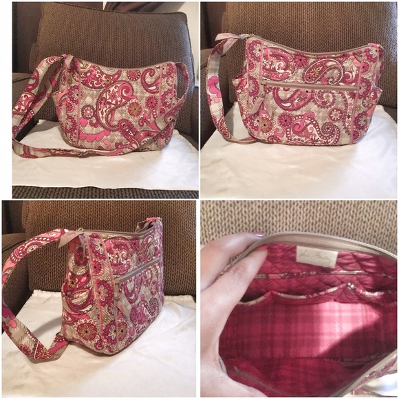 On the Go Crossbody in Paisley Meets Plaid