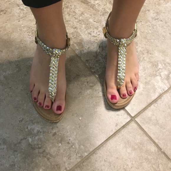 Gold and silver wedges - Picture 1 of 2