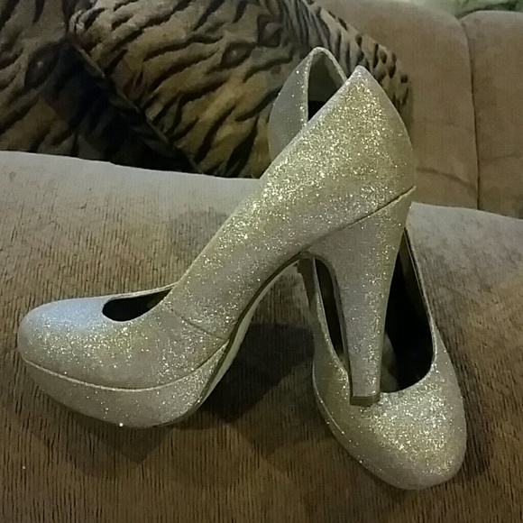 Madden Girl Glitter Heels