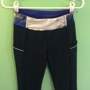 Lululemon bright at night running pants