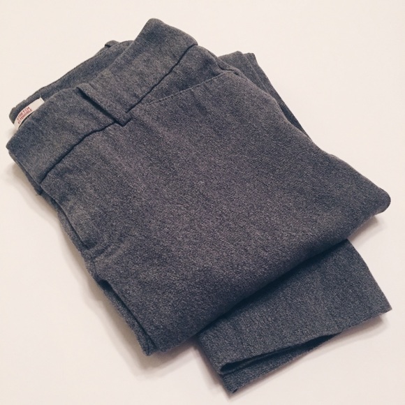 Merona Heather Grey Bi-Stretch Modern Ankle Pant