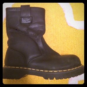Steel toe Dr. Martens
