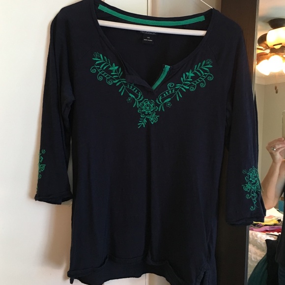 Navy blue tunic