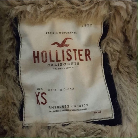 Hollister Fur Jacket