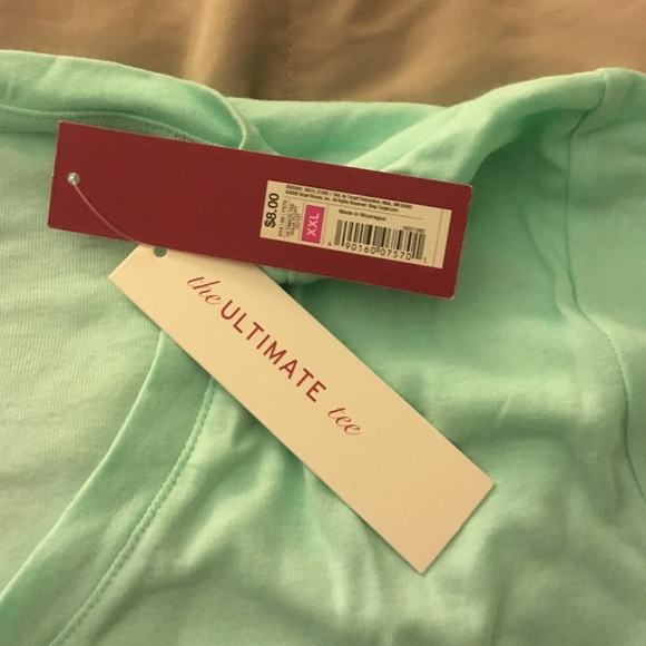 Mint green new tee - Picture 3 of 3