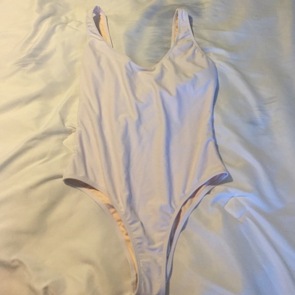 White Bathing Suit