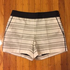 Great pair of LOFT black and white shorts