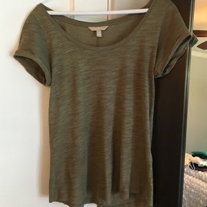 Army green tee