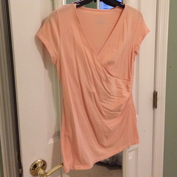 Medina wrap look blouse