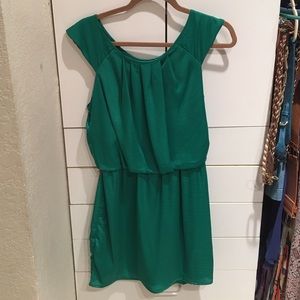 Medium green dress made by city triangles