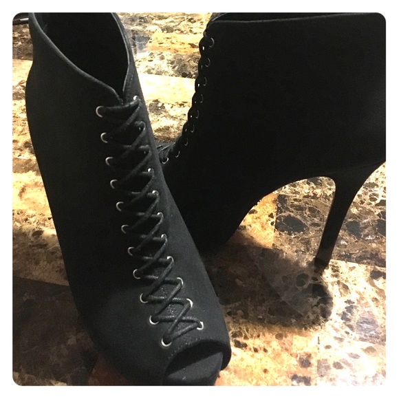 Open Toe Ankle Bootie