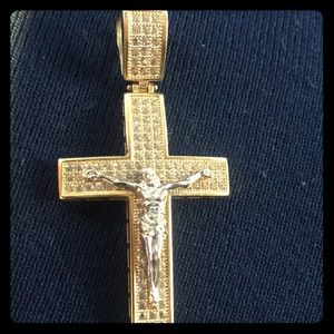 10k gold cross for chain