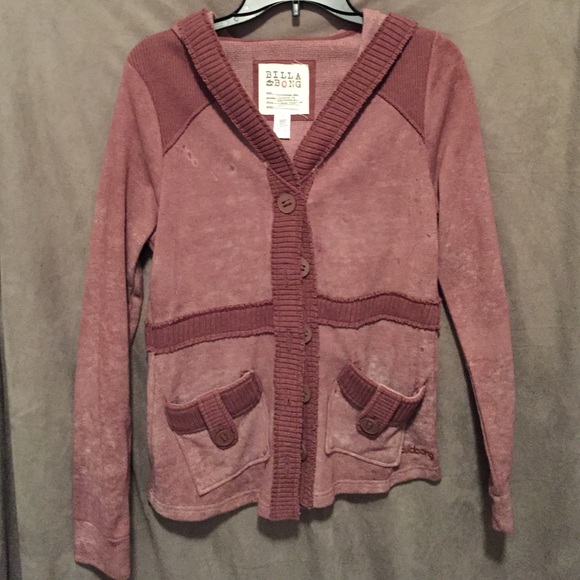 Dark purple, Billa Bong, hooded sweater