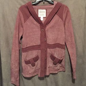 Dark purple, Billa Bong, hooded sweater