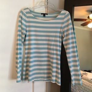 Striped long sleeve tee