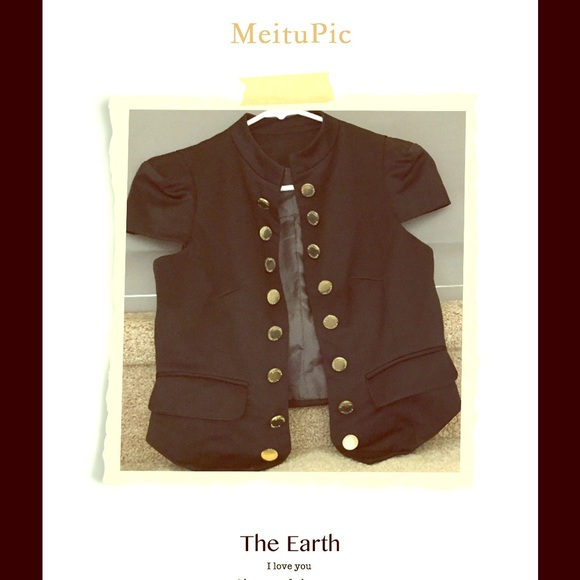 Black jacket size XS.