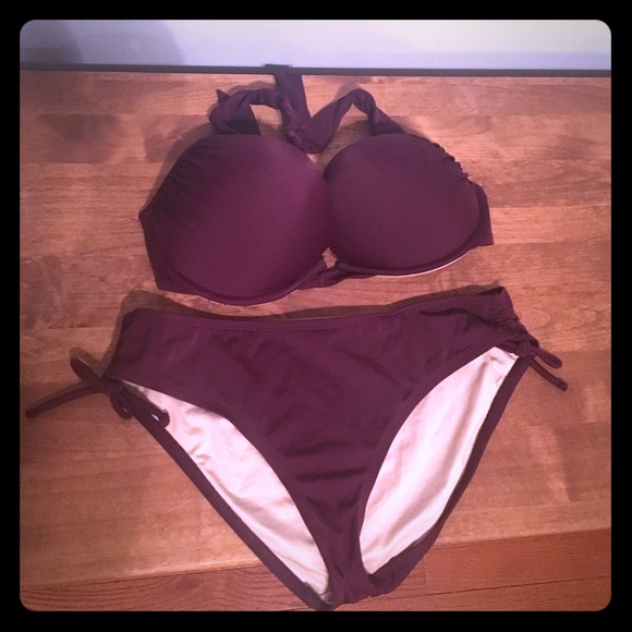 Victoria's Secret Push Up Halter Bikini
