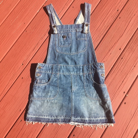 Girls Overalls Dress