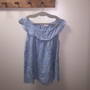 Meadow Rue baby blue top