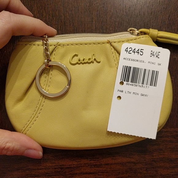 Coach change purse
