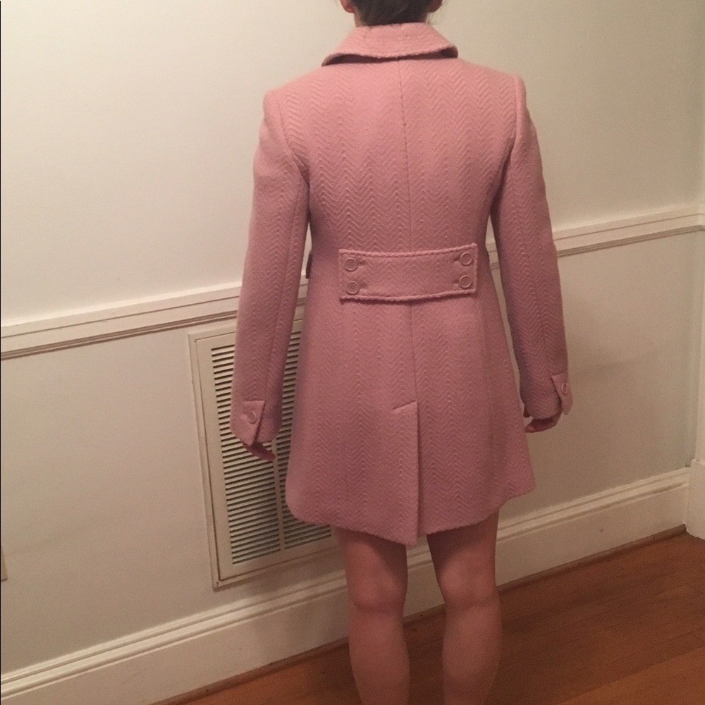 Anne Taylor Loft Pink Coat - Picture 5 of 6