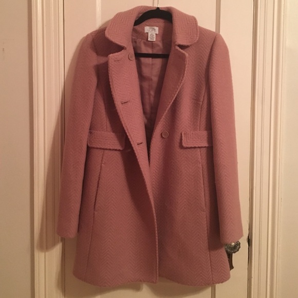 Anne Taylor Loft Pink Coat - Picture 3 of 6