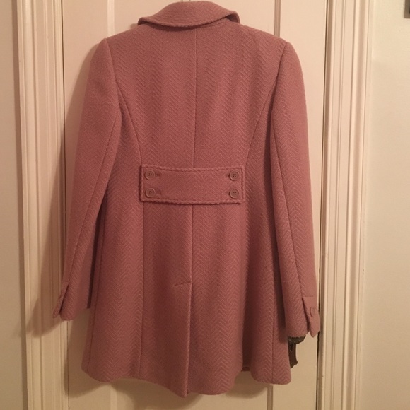 Anne Taylor Loft Pink Coat - Picture 4 of 6