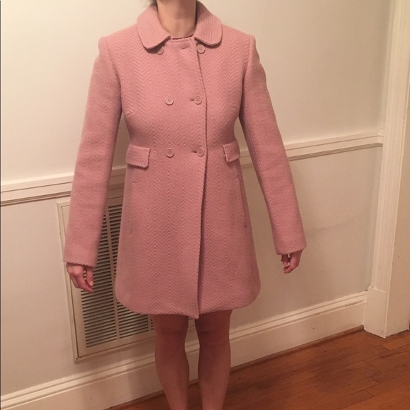 Anne Taylor Loft Pink Coat - Picture 6 of 6