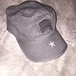 Grey, army style hat