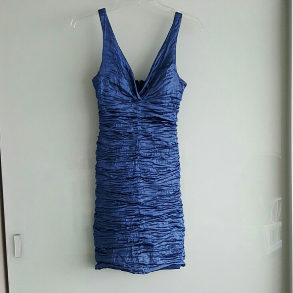 Nicole miller blue dress