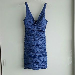 Nicole miller blue dress