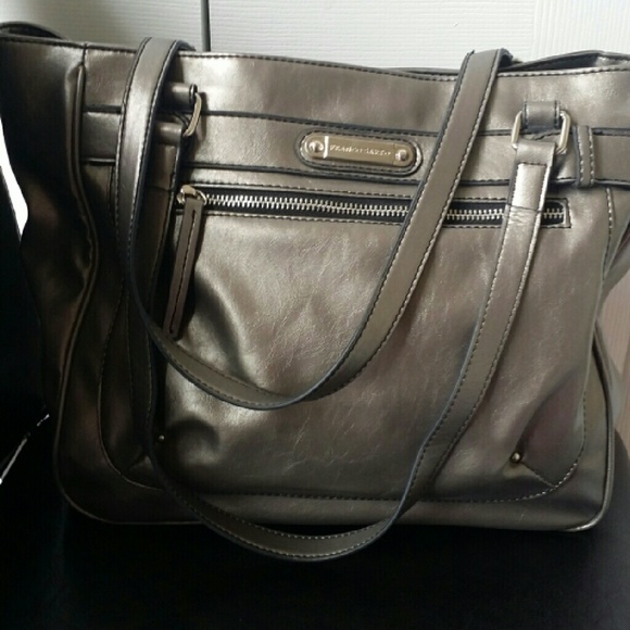 Beautiful grey tote bag